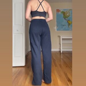 The SOFTEST navy sweatpants!!!